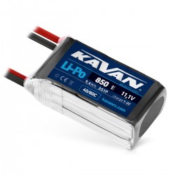 KAVAN Air Pack 850mAh 11.1V 40/80C 3S LiPo Akkumulátor – XT30, JST-XH (KAV33.6001)
