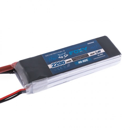 Foxy G3 Lipo akkumulátor 2200mAh 7,4V 40-80C