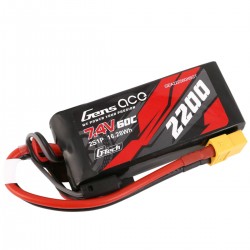 Gens Ace G-Tech 2200mAh 2S 7.4V 60C LiPo Akkumulátor XT60