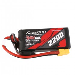 Gens Ace G-Tech 2200mAh 2S 7.4V 60C LiPo Akkumulátor XT60