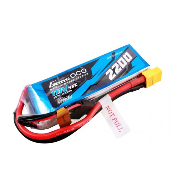 GENS ACE 2200mAh 3S 11,1V LiPo akkumulátor 45C