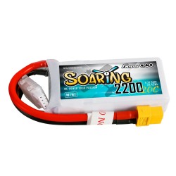 Gens Ace Soaring 2200mAh 11.1V 20C 3S LiPo Akkumulátor (XT60)