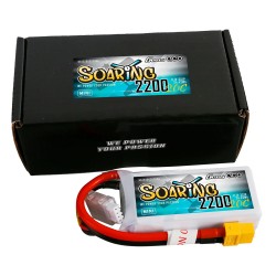 Gens Ace Soaring 2200mAh 11.1V 20C 3S LiPo Akkumulátor (XT60)