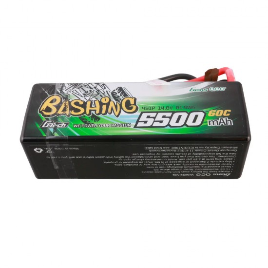 Gens Ace G-Tech 5500mAh 14.8V 60C 4S LiPo Autó Akkumulátor XT90 GEA554S60X9GT Gens Ace G-Tech 5500mAh 14.8V 60C 4S LiPo Autó Akkumulátor XT90 GEA554S60X9GT