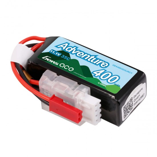 Gens Ace Adventure 400mAh 3S 11.1V 35C LiPo Akkumulátor JST-RCY GEA4003S35JRCY