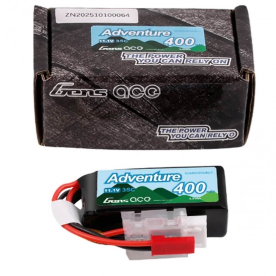 Gens Ace Adventure 400mAh 3S 11.1V 35C LiPo Akkumulátor JST-RCY GEA4003S35JRCY