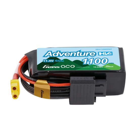Gens Ace Adventure G-Tech 1100mAh 3S 11.4V 60C HV LiPo Akkumulátor XT30 GEA113S60X3GT