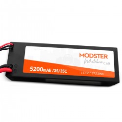 Modster WhiteLine 3S LiPo Akkumulátor 11.1V 5200mAh 35C Hardcase EC3