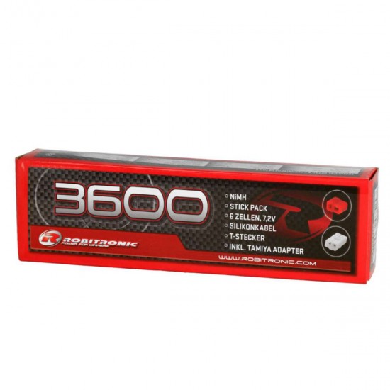 NiMH 3600mAh 7.2V Stick Pack Akkumulátor SC3600T NiMH 3600mAh 7.2V Stick Pack Akkumulátor SC3600T