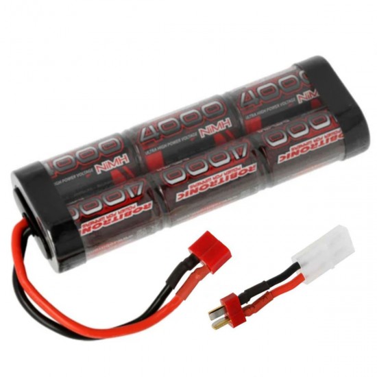 Robitronic 6 cellás 7,2V 4000mAh NiMh akkumulátor Robitronic 6 cellás 7,2V 4000mAh NiMh akkumulátor