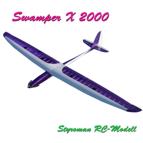 Swamper X 2000 Rc.  Elektromos Vitorlázó Modell
