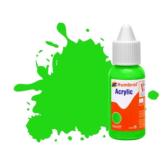 Humbrol Natural Bright Green Matt  / élénkzöld matt akrilfesték