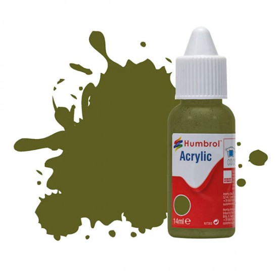 Humbrol Forest Green Matt  / matt erdőzöld akrilfesték