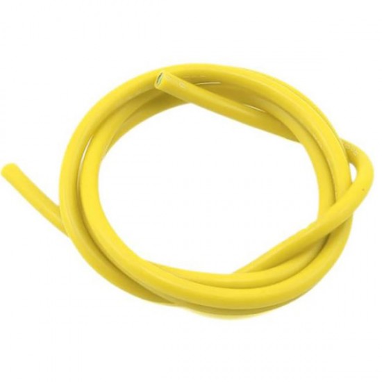 Szilikonkábel Sárga 12AWG 50cm