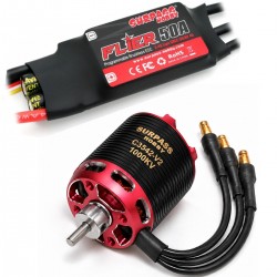 Surpass Hobby C3542 V2 1000KV Outrunner Brushless Motor és Flier 50A ESC Szet