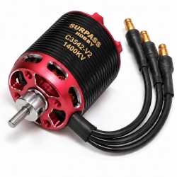 Surpass Hobby C3542 V2 1400KV Outrunner Brushless Motor és Flier 50A ESC Szett