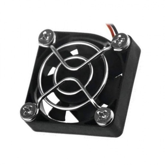 RC motor hűtő ventilátor 40×40×10 mm fém védőráccsal