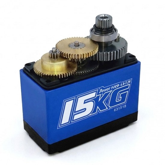 Power HD LW-15MG 15kg vízálló digitális fémfogaskerekes szervó