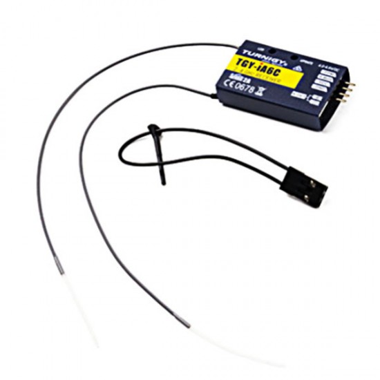 Turnigy iA6C PPM/SBUS 8 csatornás 2.4G AFHDS 2A telemetriás vevő Turnigy iA6C PPM/SBUS 8 csatornás 2.4G AFHDS 2A telemetriás vevő
