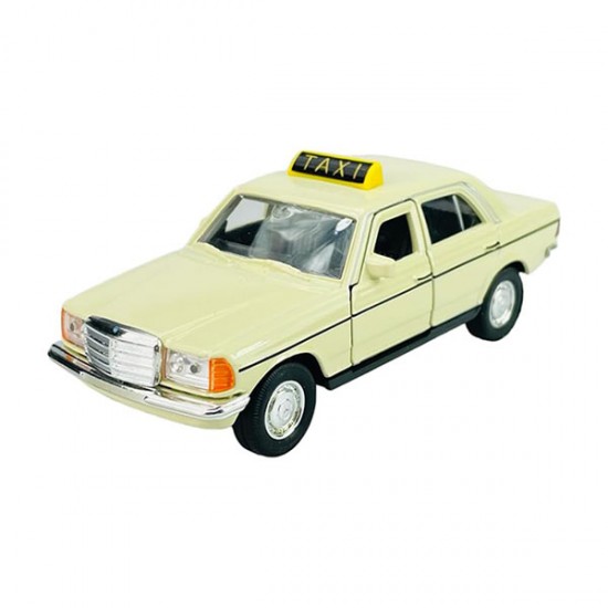 Welly Mercedes-Benz W123 E-Class Sedan Beige Taxi