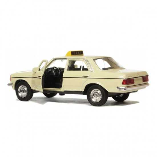 Welly Mercedes-Benz W123 E-Class Sedan Beige Taxi