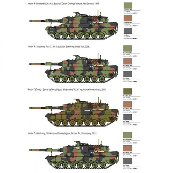 Italeri Leopard 2 A4 - War Thunder