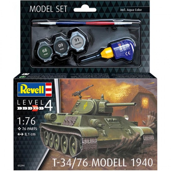 Revell T-34/76 Modell 1940 készlet Revell T-34/76 Modell 1940 készlet