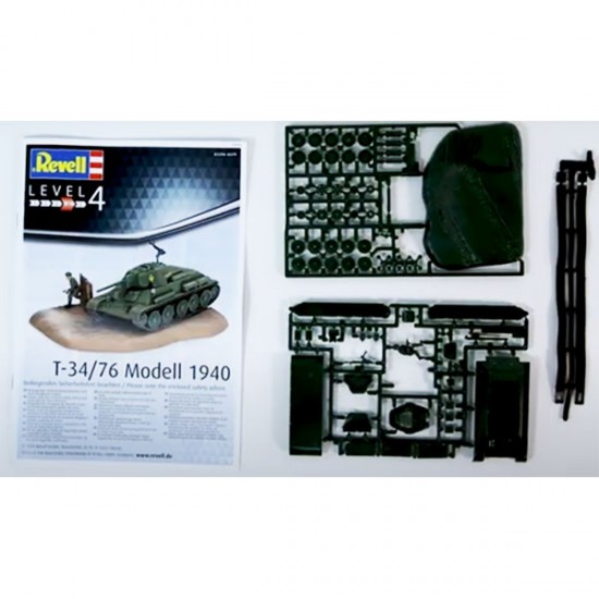 Revell T-34/76 Modell 1940 készlet Revell T-34/76 Modell 1940 készlet