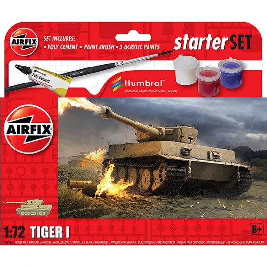 Airfix Tiger I Tank Starter Set