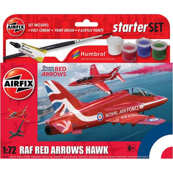 Airfix RAF Red Arrows Hawk Starter Set