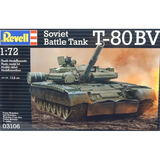 Revell T-80BV szovjet tank 1:72