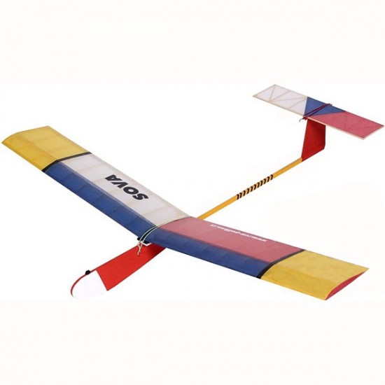 Sova szabadon repülő vitorlázó modell